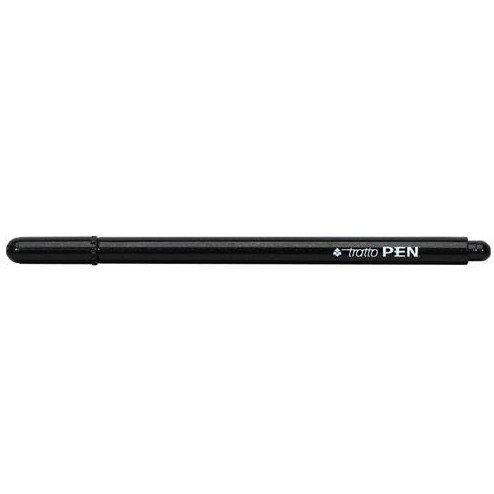 Tratto Pen Metal Look Nero - Tratto Fila punta sintetica in fibra