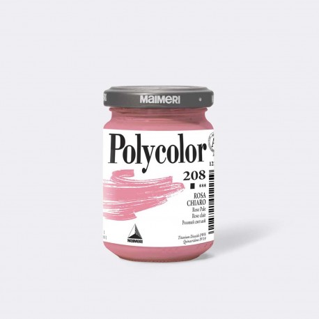 Polycolor Rosa Chiaro Colori Vinilici Fini - Maimeri 1220208