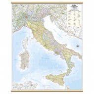 Cartina Murale Italia Amministrativa e Stradale 97x122cm - Belletti M08PL/07