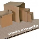 Scatola Cartone per Imballo Avana Onda Singola 304x215x164mm - Polyedra 71202