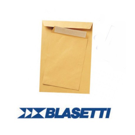 Buste a sacco Avana 190x260mm 500 Pezzi Senza Finestra 80gr Adesiva Monodex - Blasetti 47473