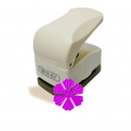 Fustella con effetto rilievo 25mm sagoma fiore Wiler CPE208