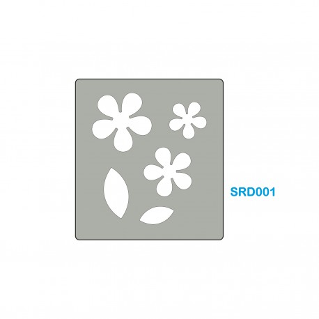 Fustelle Alte in acciaio forma fiori per ISA4 - Wiler SRD001