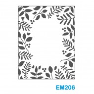 Cartella effetto rilievo 2D Forma Cornice decorativa - Wiler EM206