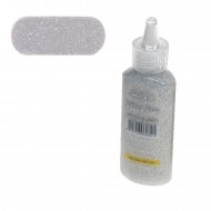 Colla Glitter Glue Argento da 20 ml  - Wiler GLG201