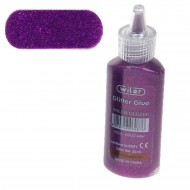 Colla Glitter Glue Viola da 20 ml  - Wiler GLG206