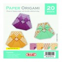 Carta per Origami 150X150mm 80 gsm Stampata doppio lato - Wiler OP15E