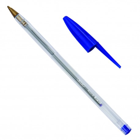 Penna a Sfera Rock Colore Blu con Cappuccio - Wiler BP01B