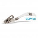 Clip in metallo per portanomi 100 pezzi Wiler CLP103